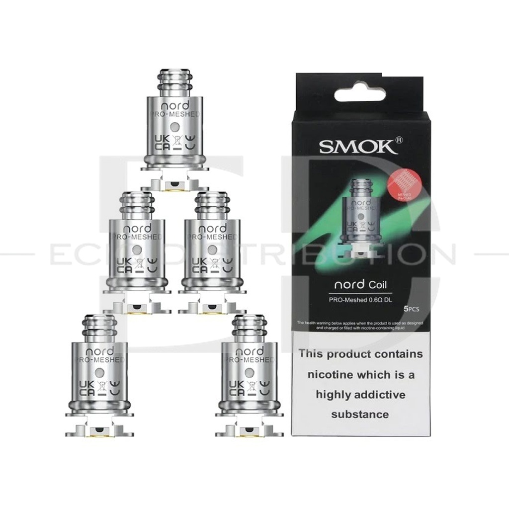 Smok Nord Pro Meshed DL Coil 5Pcs/Pack - 0.6 Ohm