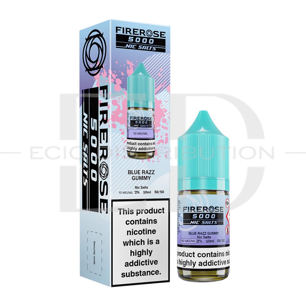 Firerose Nic Salts - Blue Razz Gummy 10MG