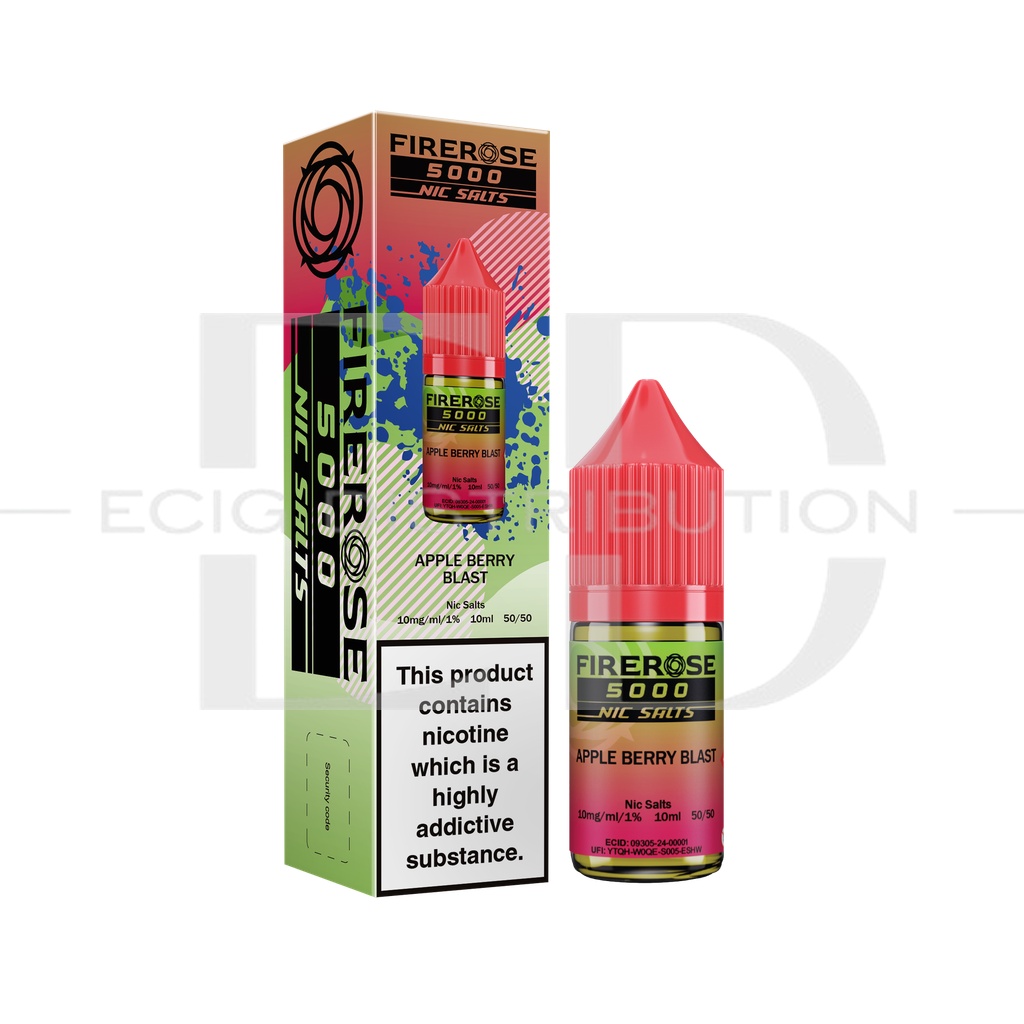 Firerose Nic Salts - Apple Berry Blast 10MG
