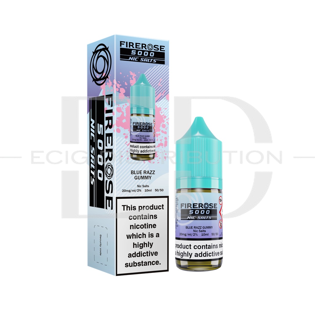 Firerose Nic Salts - Blue Razz Gummy 20MG