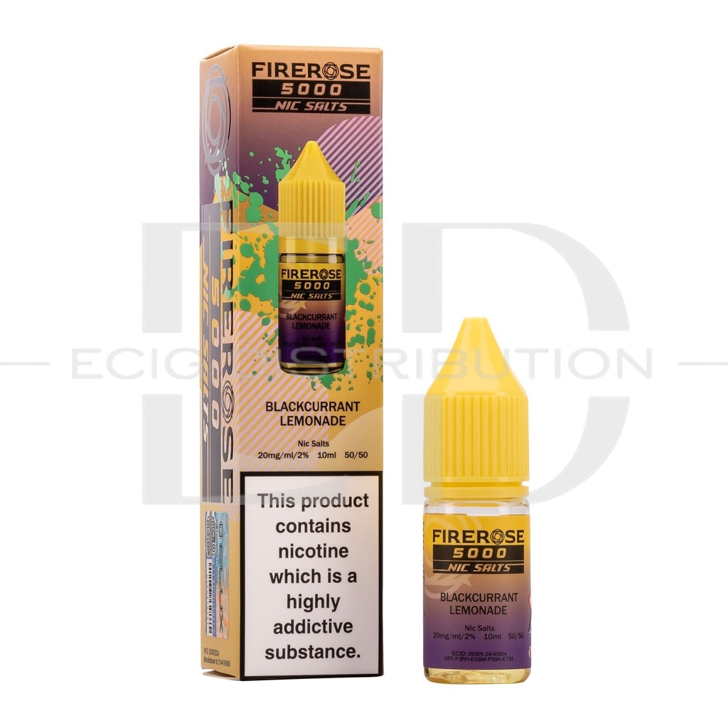 Firerose Nic Salts - Blackcurrant Lemonade 20MG