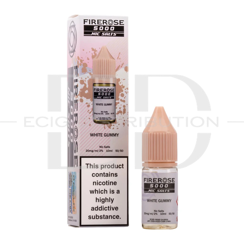 Firerose Nic Salts - White Gummy 20MG