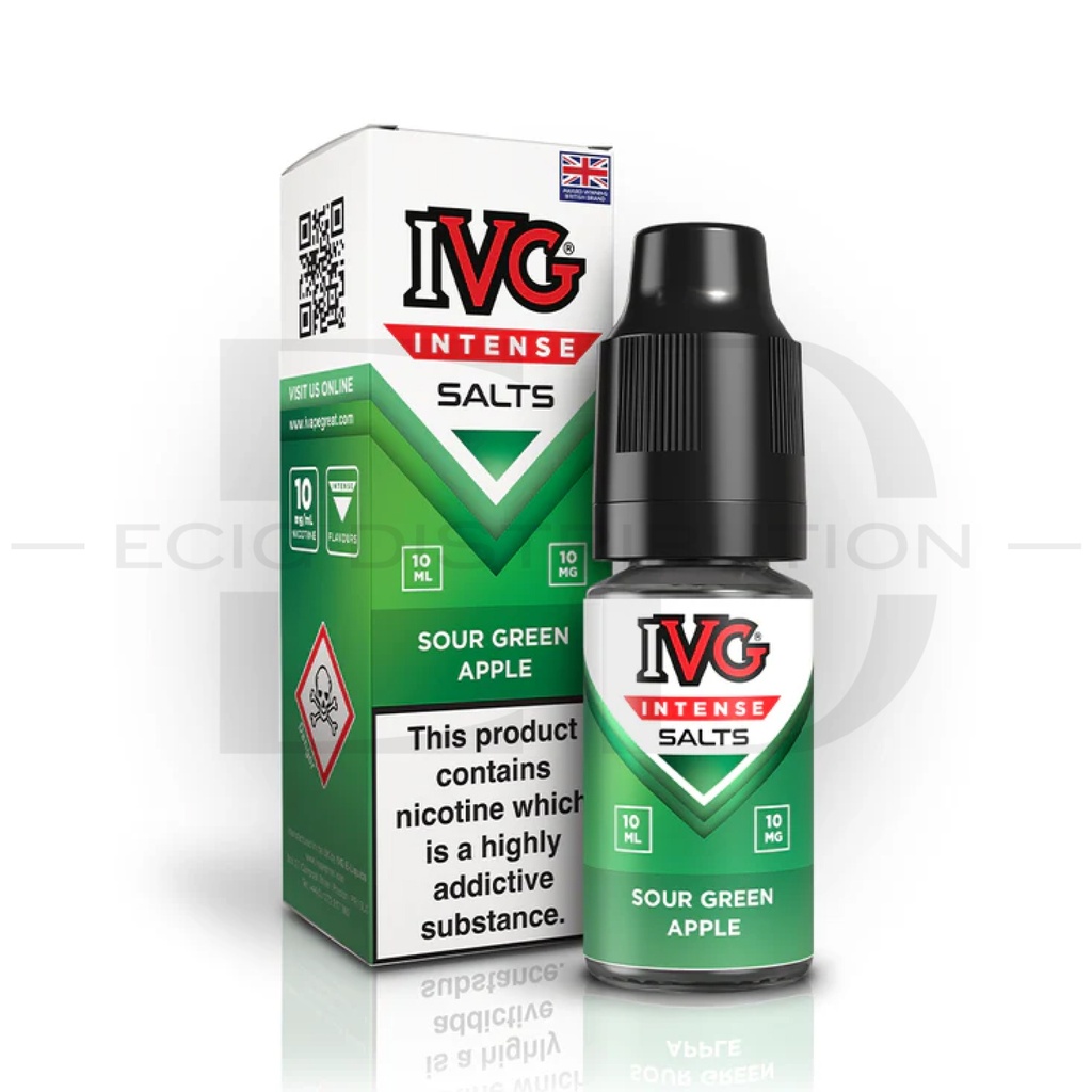 IVG Nic Salts - Sour Green Apple 10MG