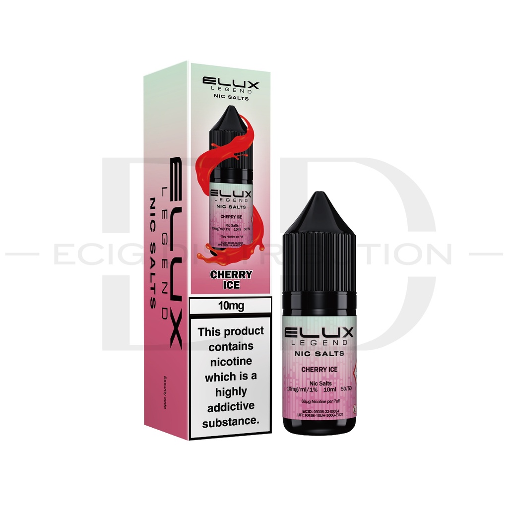 Elux Nic Salts - Cherry Ice 10MG