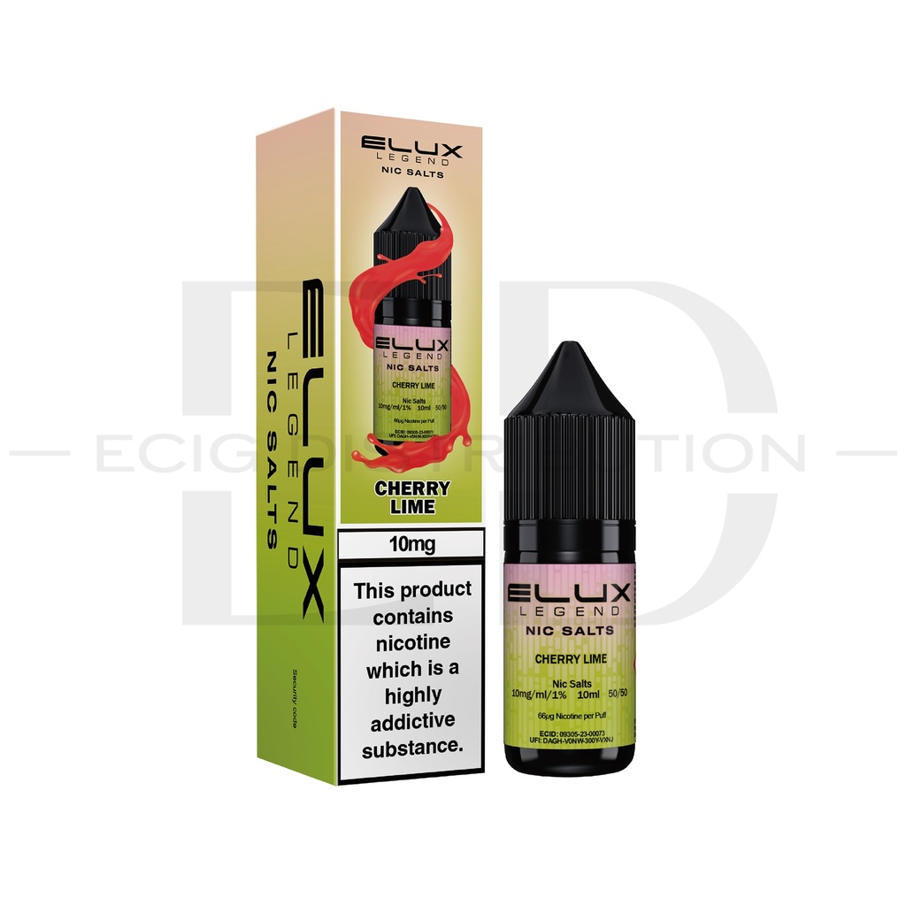 Elux Nic Salts - Cherry Lime 10MG