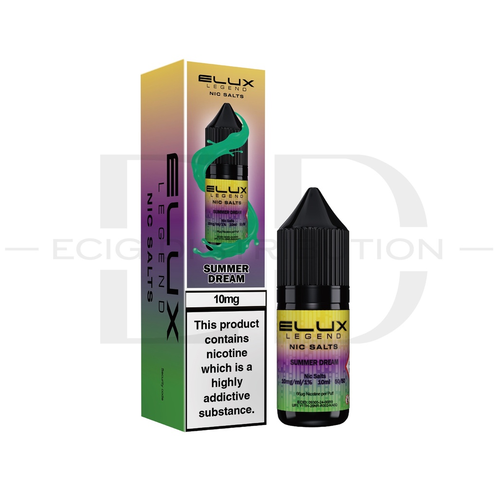 Elux Nic Salts - Summer Dream 10MG