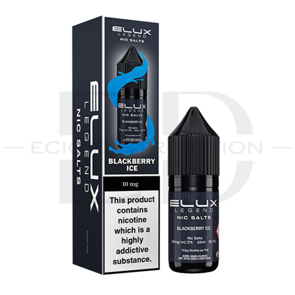 Elux Nic Salts - Blackberry Ice 10MG