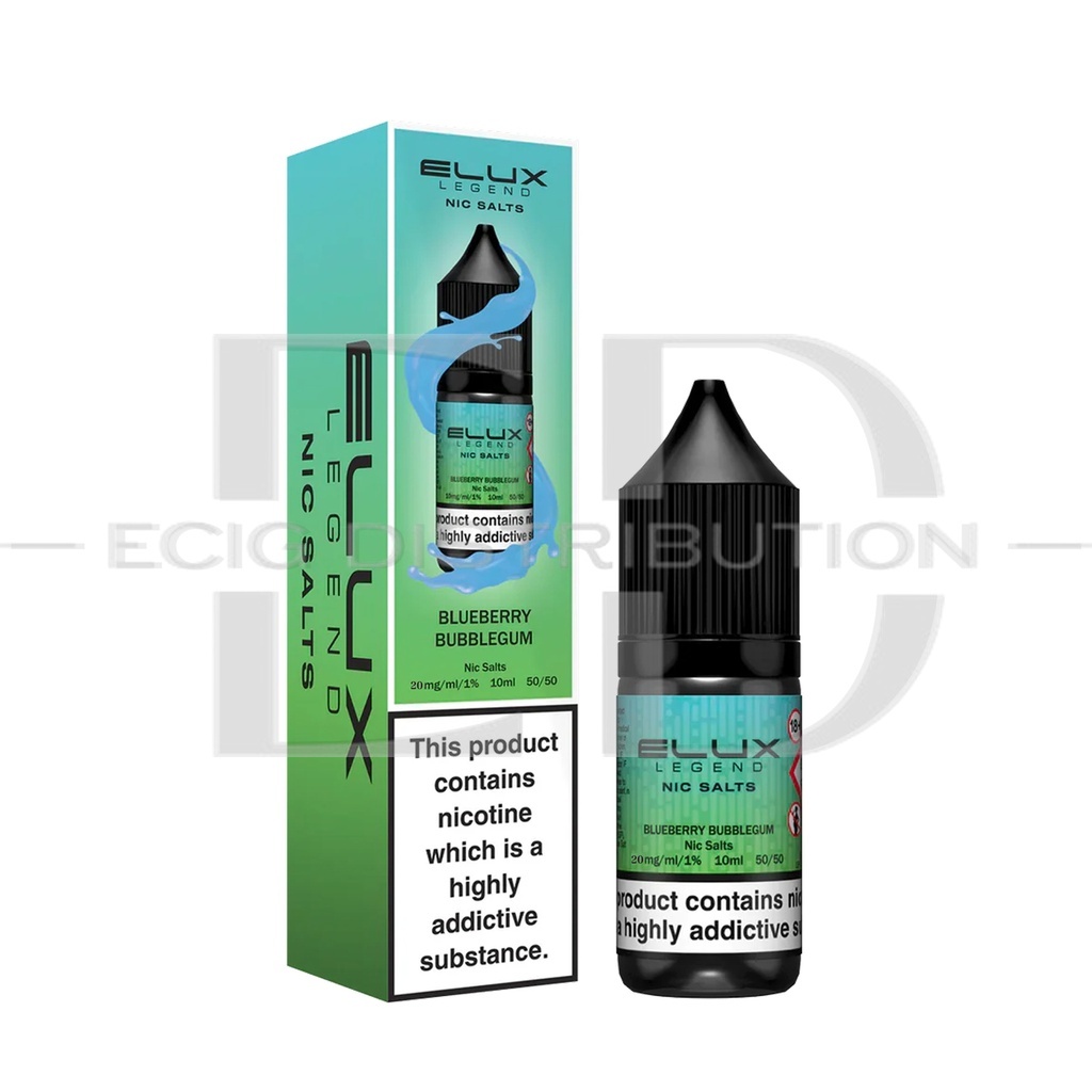 Elux Nic Salts - Blueberry Bubblegum 20MG