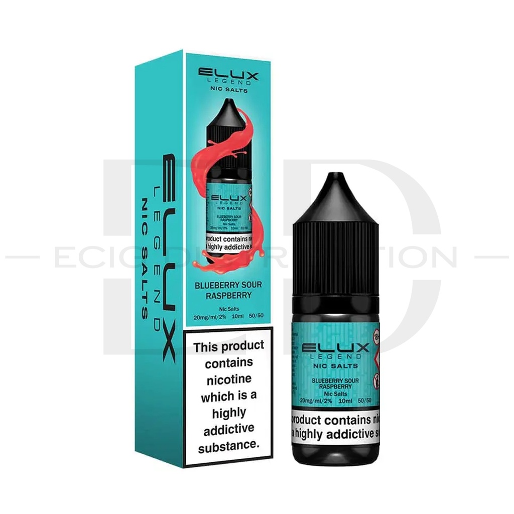Elux Nic Salts - Blueberry Sour Raspberry 20MG