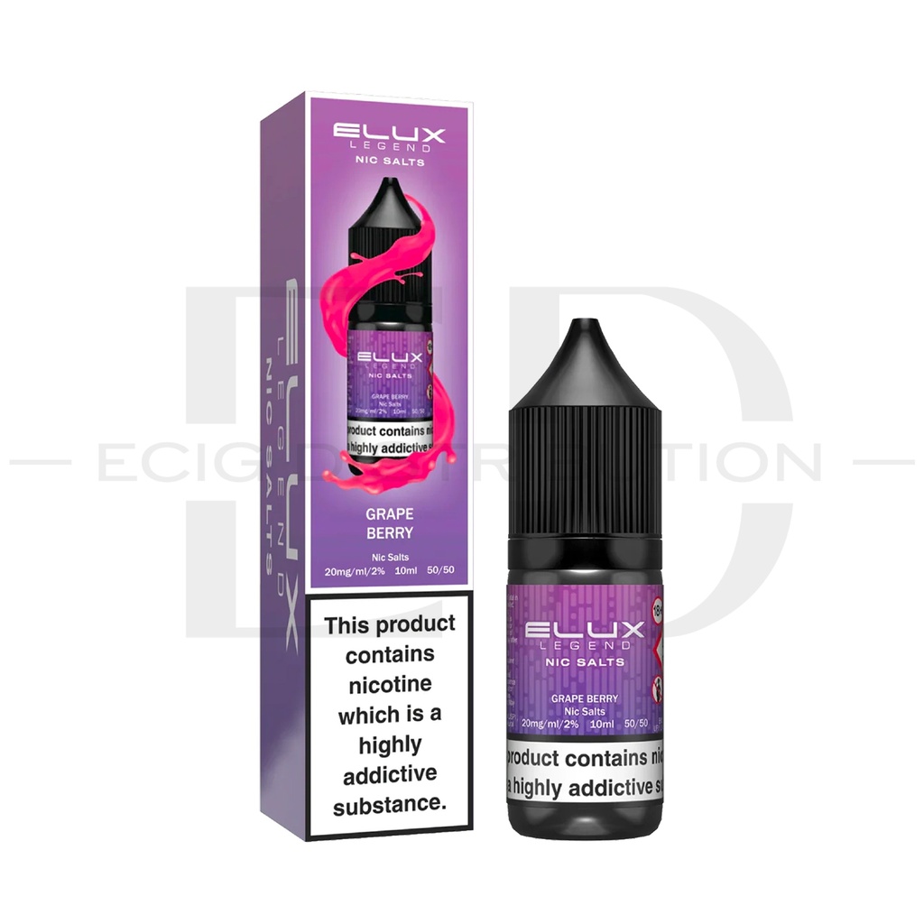 Elux Nic Salts - Grape Berry 20MG