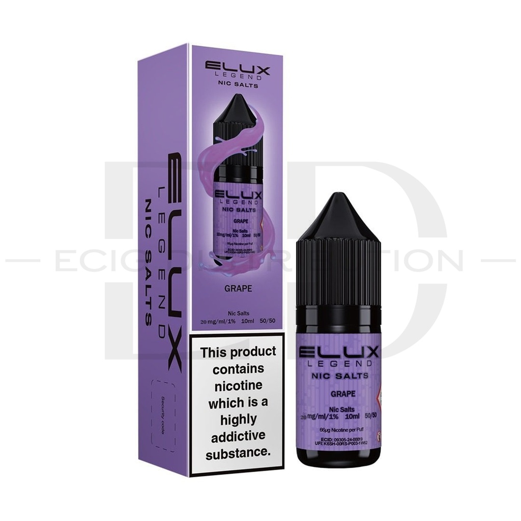 Elux Nic Salts - Grape 20MG