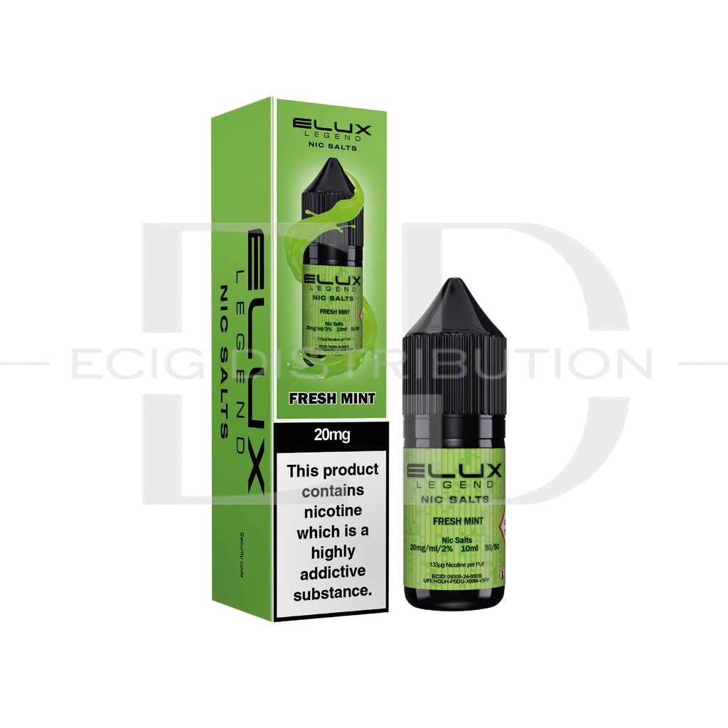 Elux Nic Salts - Fresh Mint 20MG
