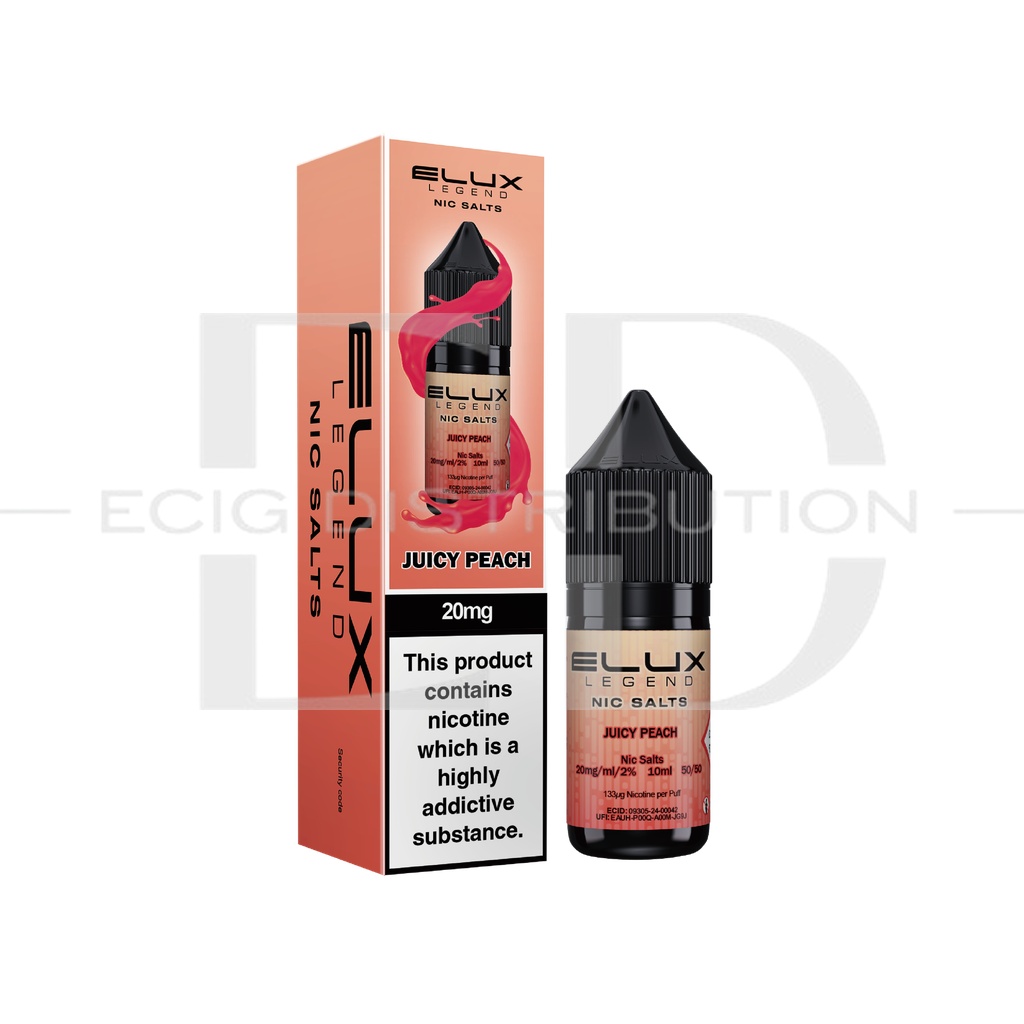 Elux Nic Salts - Juicy Peach 20MG