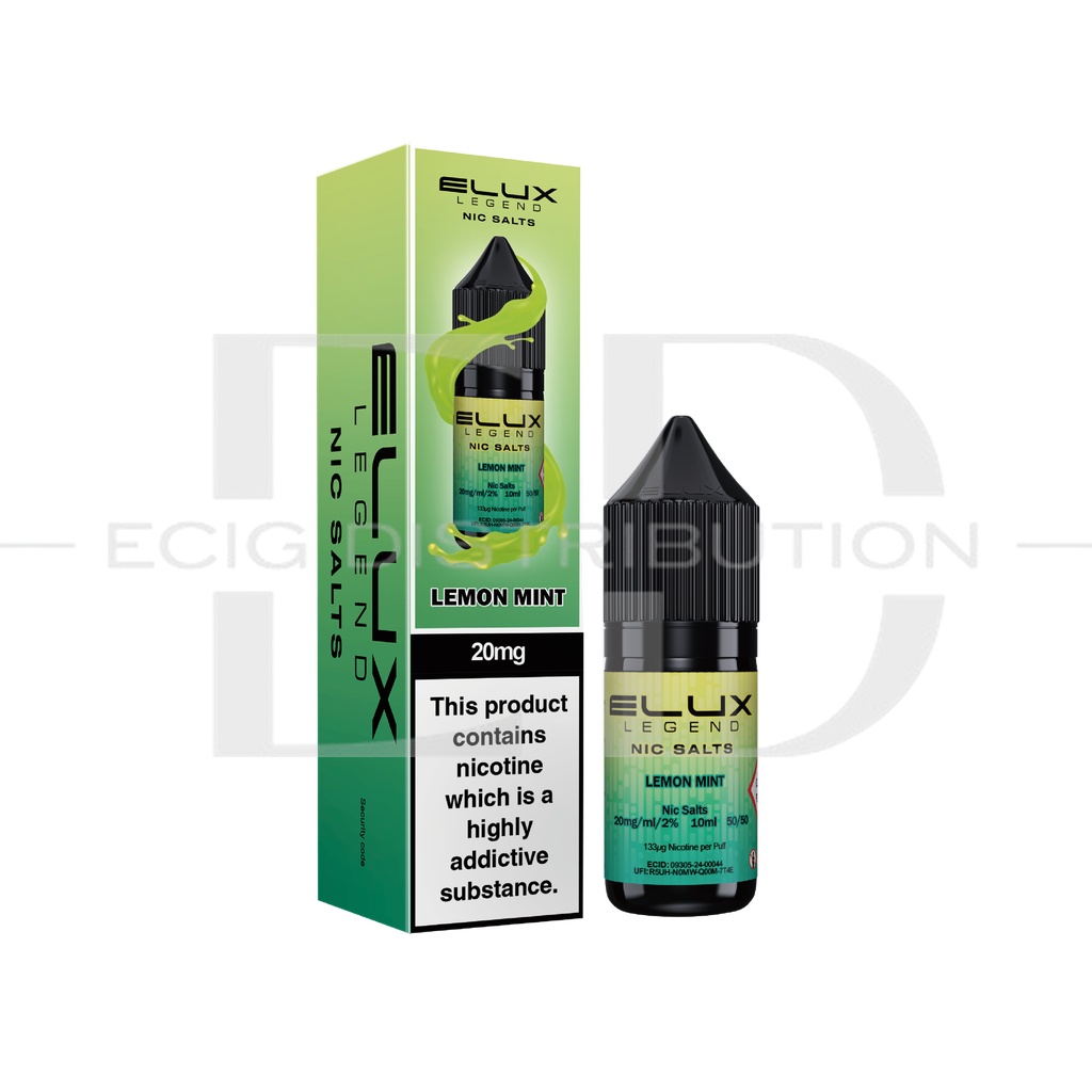 Elux Nic Salts - Lemon Mint 20MG