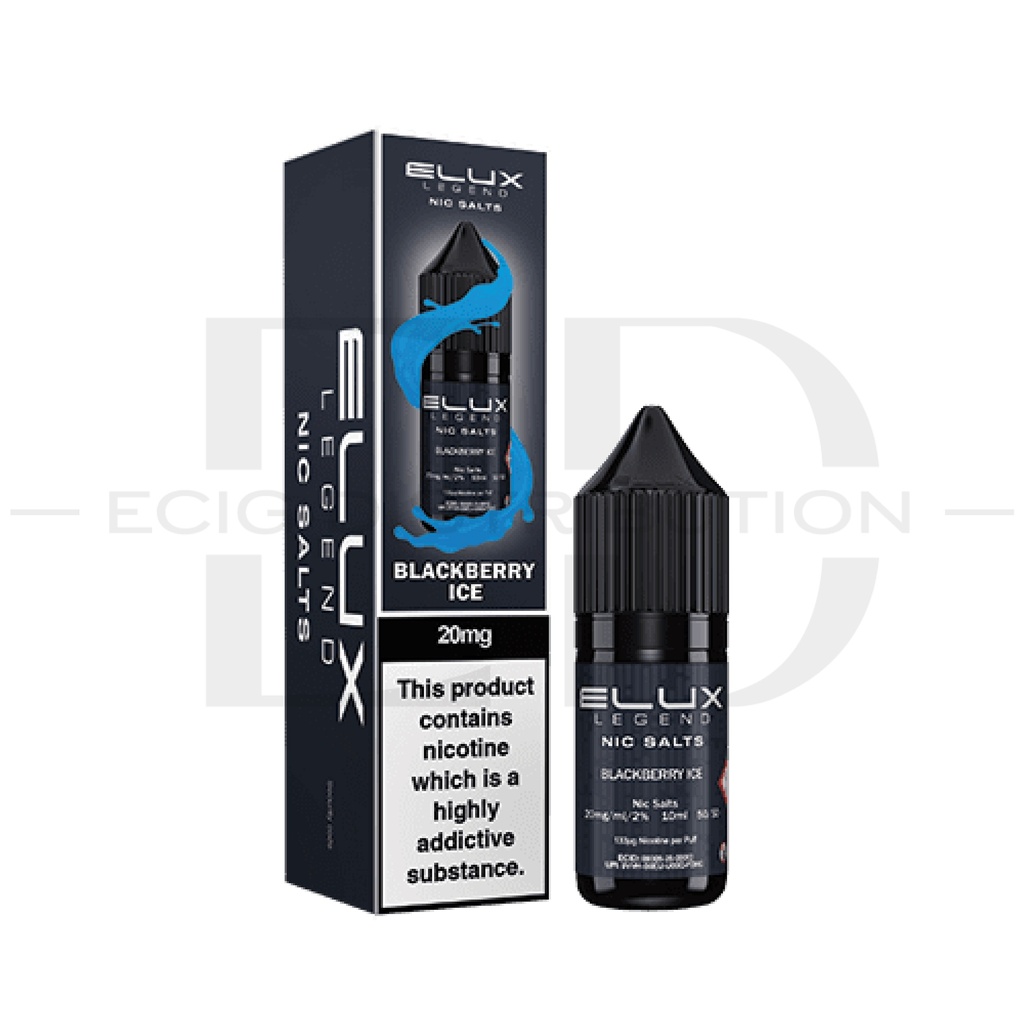 Elux Nic Salts - Blackberry Ice 20MG