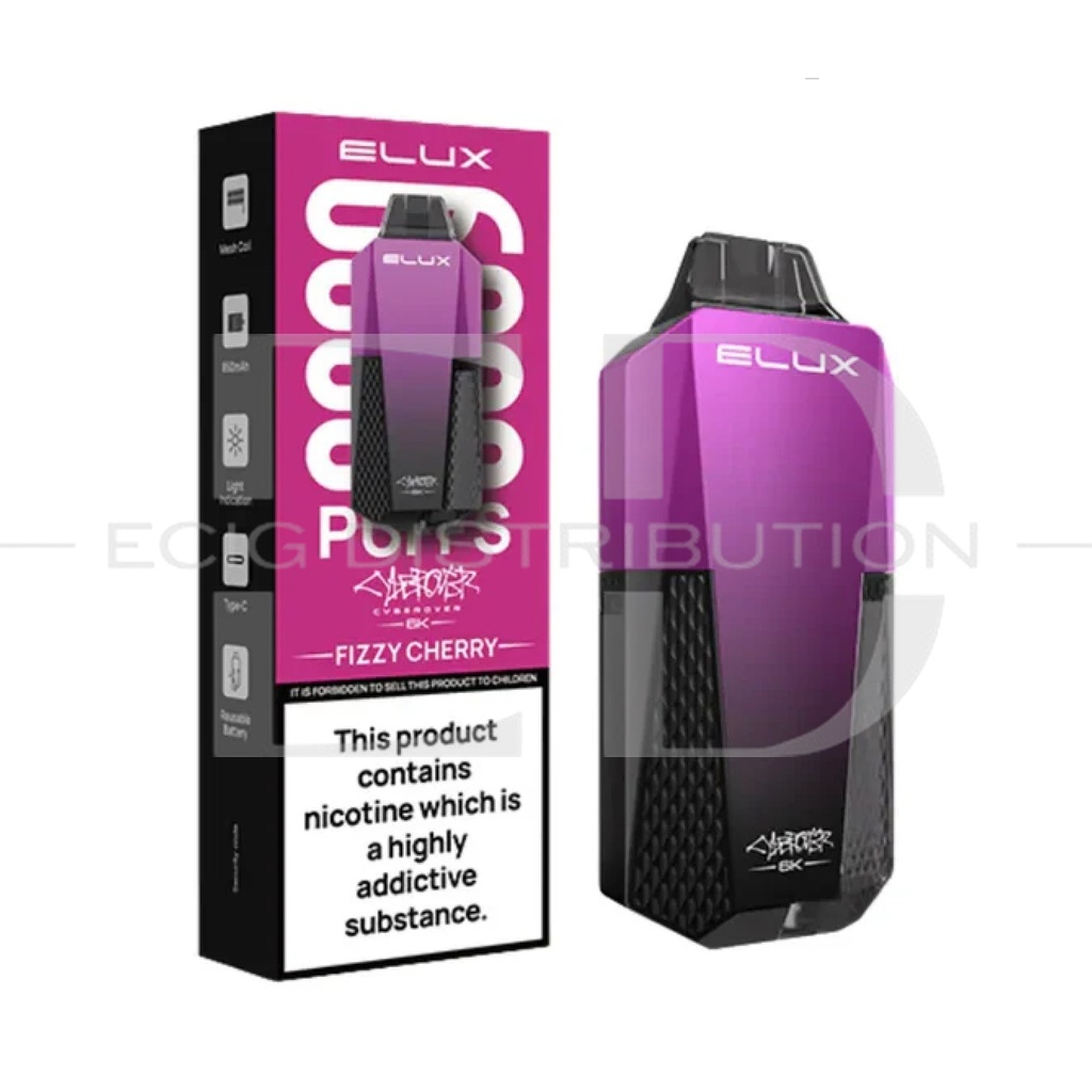 Elux Cyberover Pod Kit - Fizzy Cherry