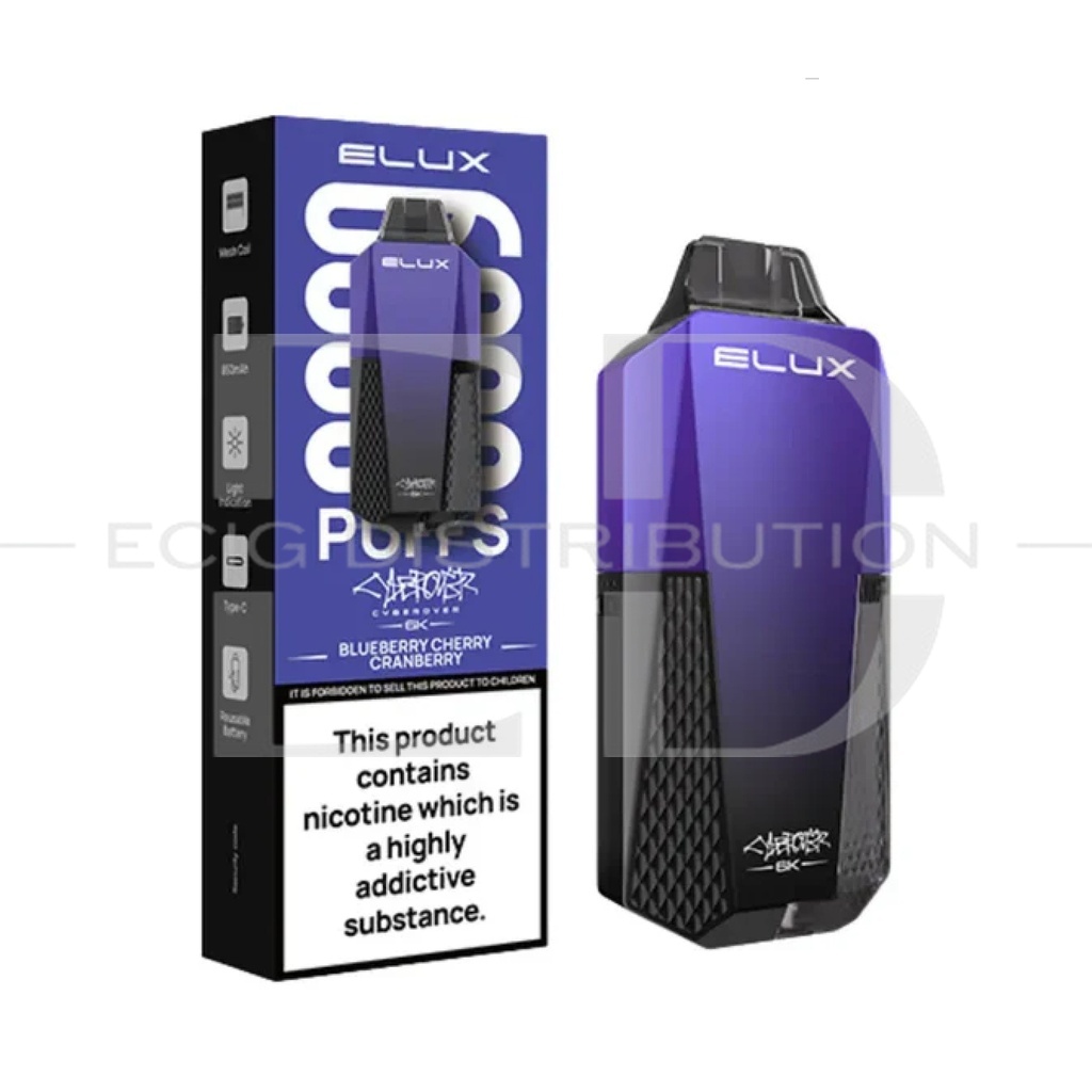 Elux Cyberover Pod Kit - Blueberry Cherry Cranberry