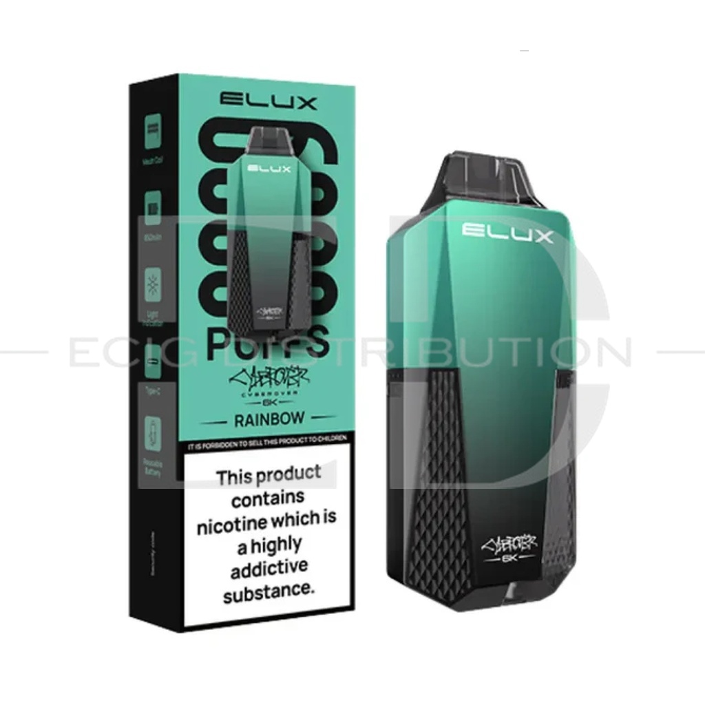 Elux Cyberover Pod Kit - Rainbow