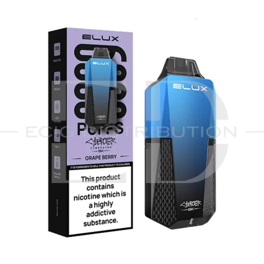 Elux Cyberover Pod Kit - Grape Berry