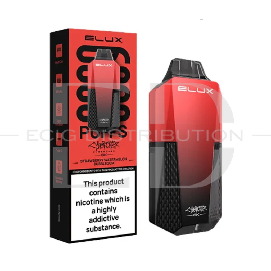 Elux Cyberover Pod Kit - Strawberry Watermelon Bubblegum