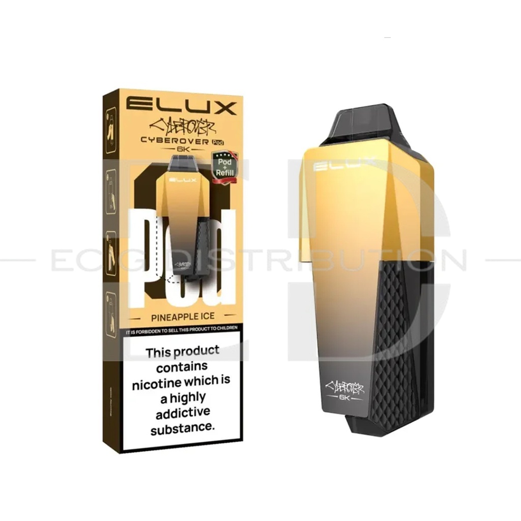 Elux Cyberover Refillable Pod - Pineapple Ice