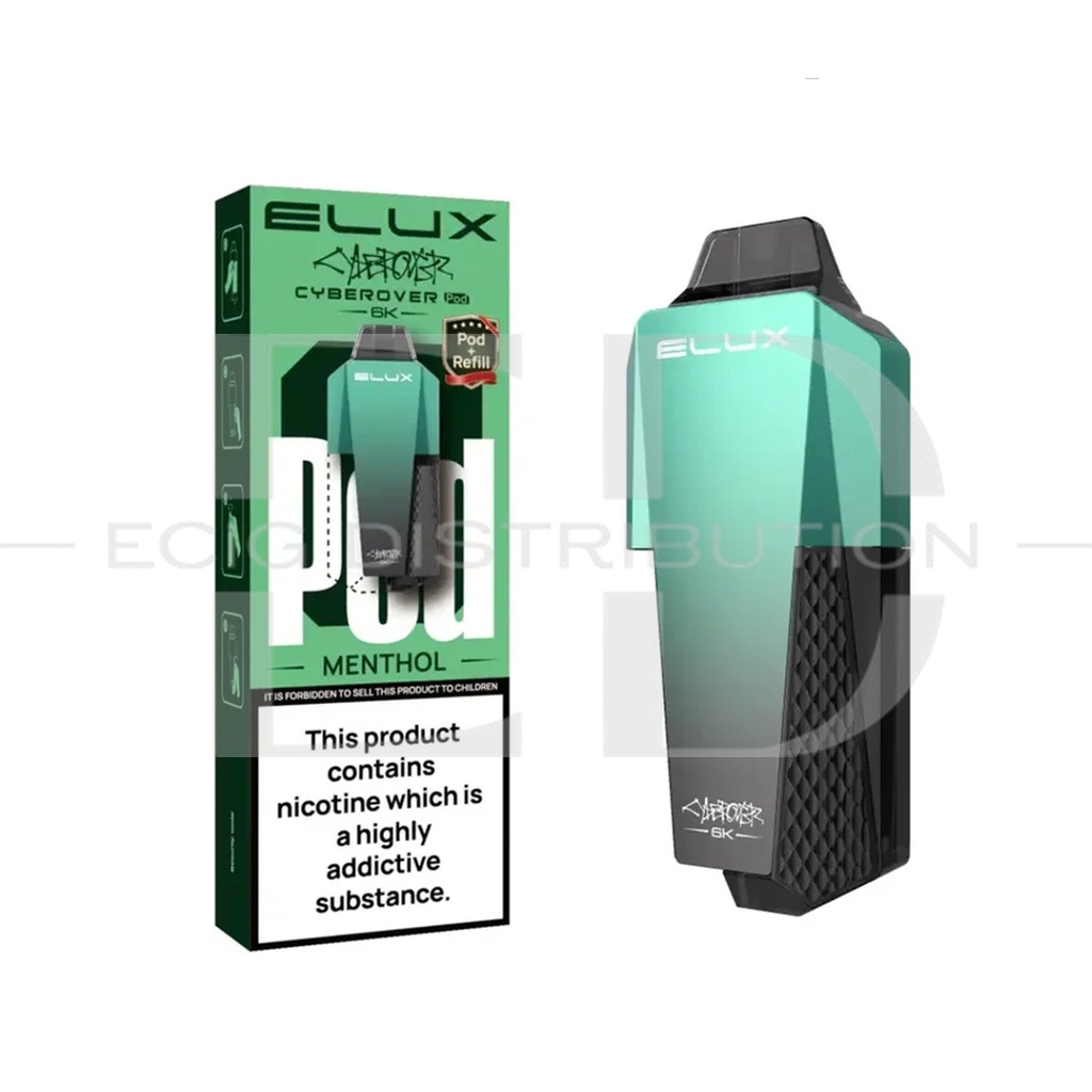 Elux Cyberover Refillable Pod - Menthol