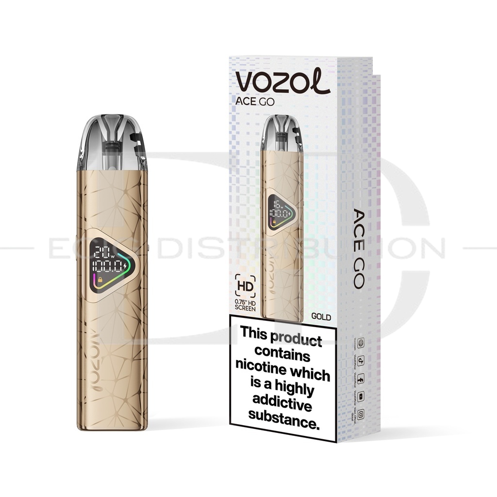 Vozol Ace Go Pod Kit - Gold