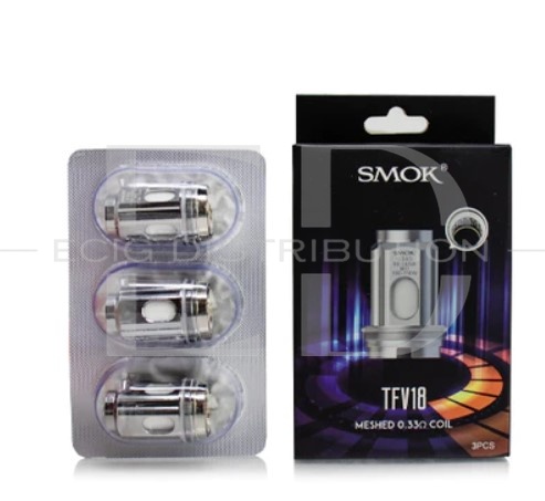 Smok TFV18 Meshed Coil 3Pcs/Pack - 0.33 Ohm