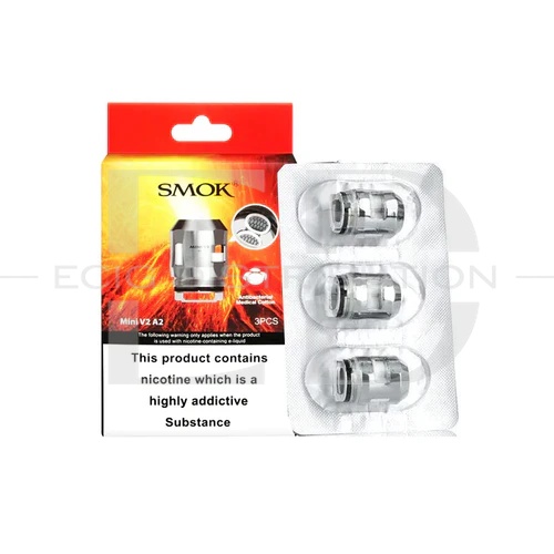 Smok Mini V2 A2 Coil 3Pcs/Pack - Stainless Steel