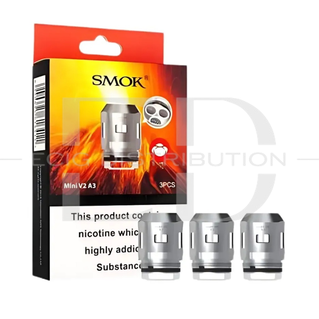 Smok Mini V2 A3 Coil 3Pcs/Pack - Stainless Steel