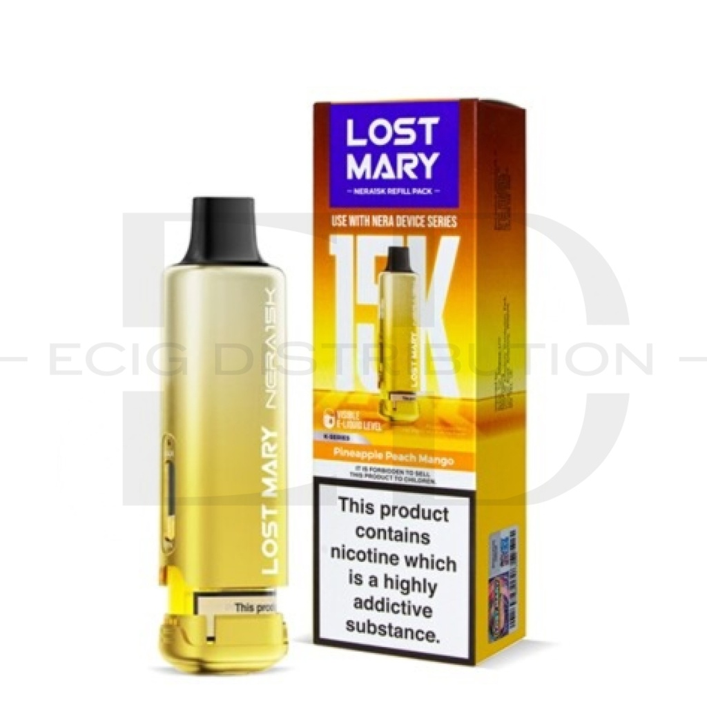 Lost Mary Nera 15K Refillable Pod - Pineapple Peach Mango