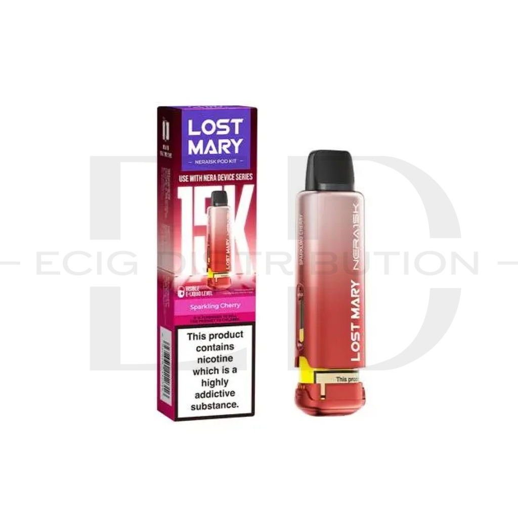Lost Mary Nera 15K Refillable Pod - Sparkling Cherry