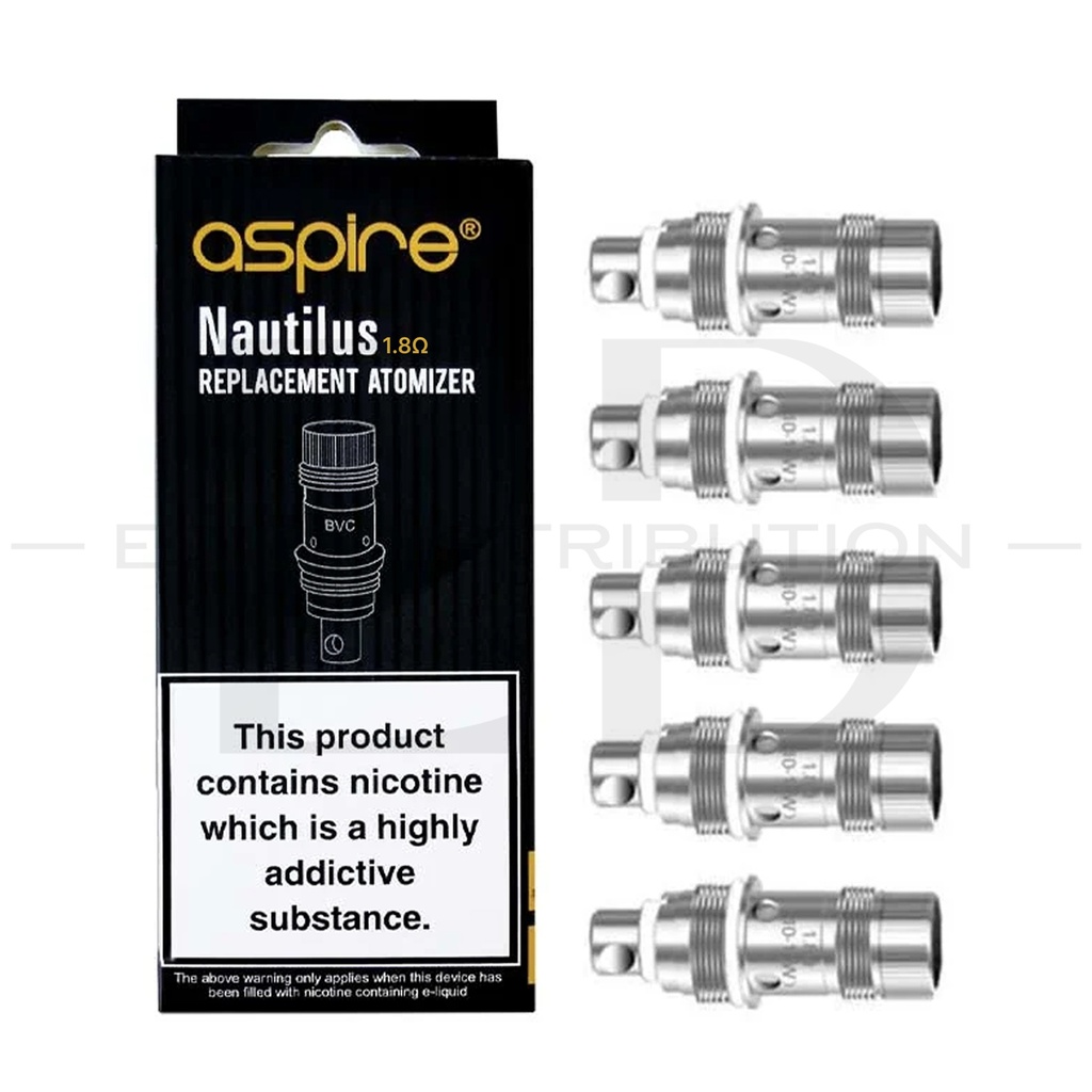 Aspire Nautilus BDC Replacement Atomizer Coil - 1.8 Ohm