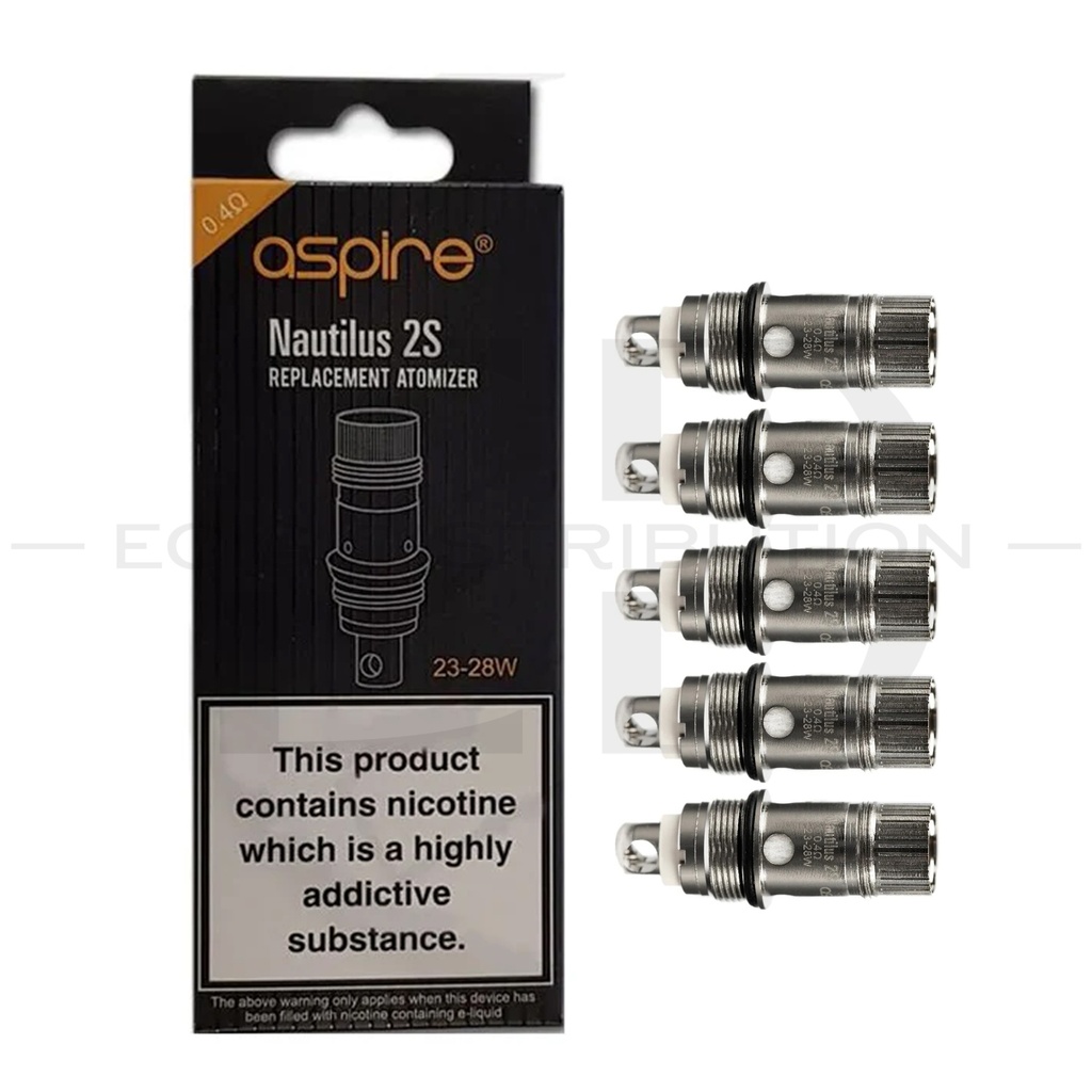 Aspire Nautilus 2S Replacement Atomizer Coil 5Pcs/Pack - 0.4 Ohm