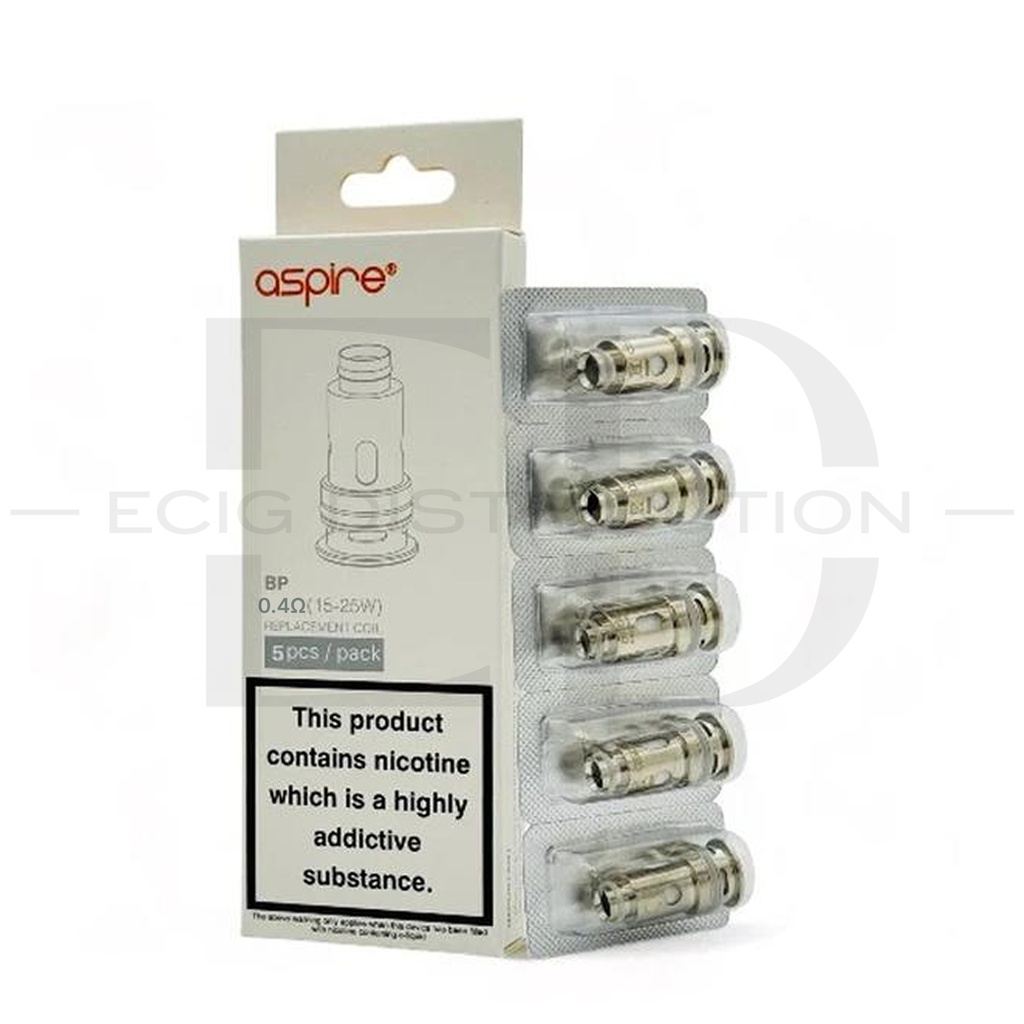 Aspire BP Replacement Coil 5Pcs/Pack - 0.4 Ohm