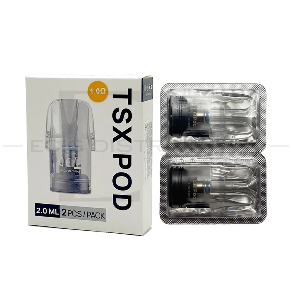 Aspire TSX Refillable Pod 2Pcs/Pack - 1.0 Ohm