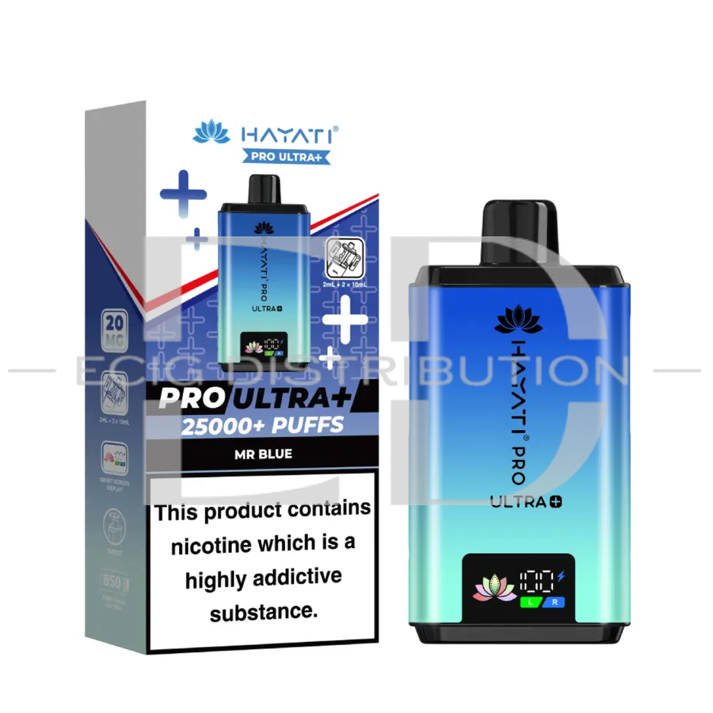 Hayati Pro Ultra+ Pod Kit - Mr Blue 20MG