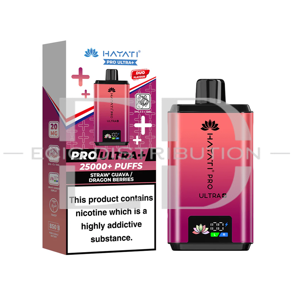 Hayati Pro Ultra+ Pod Kit - Straw' Guava / Dragon Berries 20MG