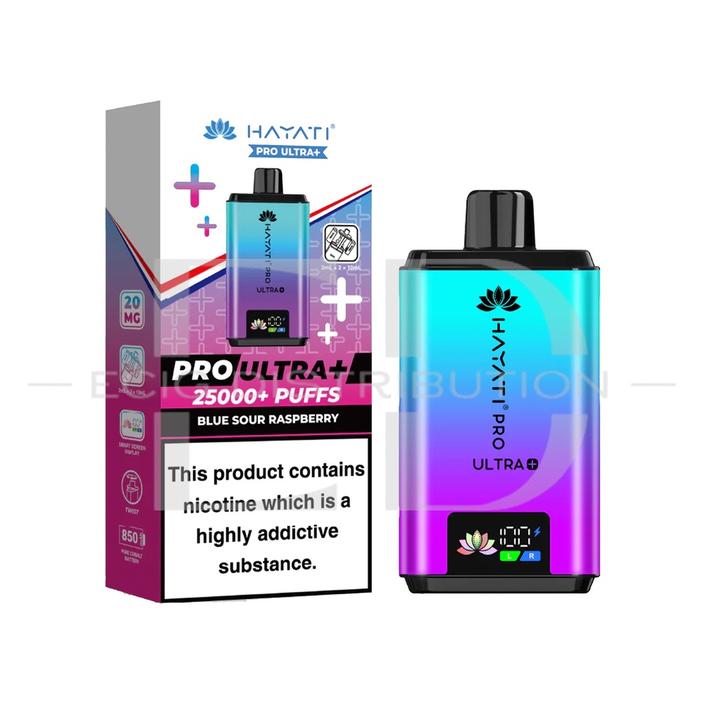 Hayati Pro Ultra+ Pod Kit - Blue Sour Raspberry 20MG