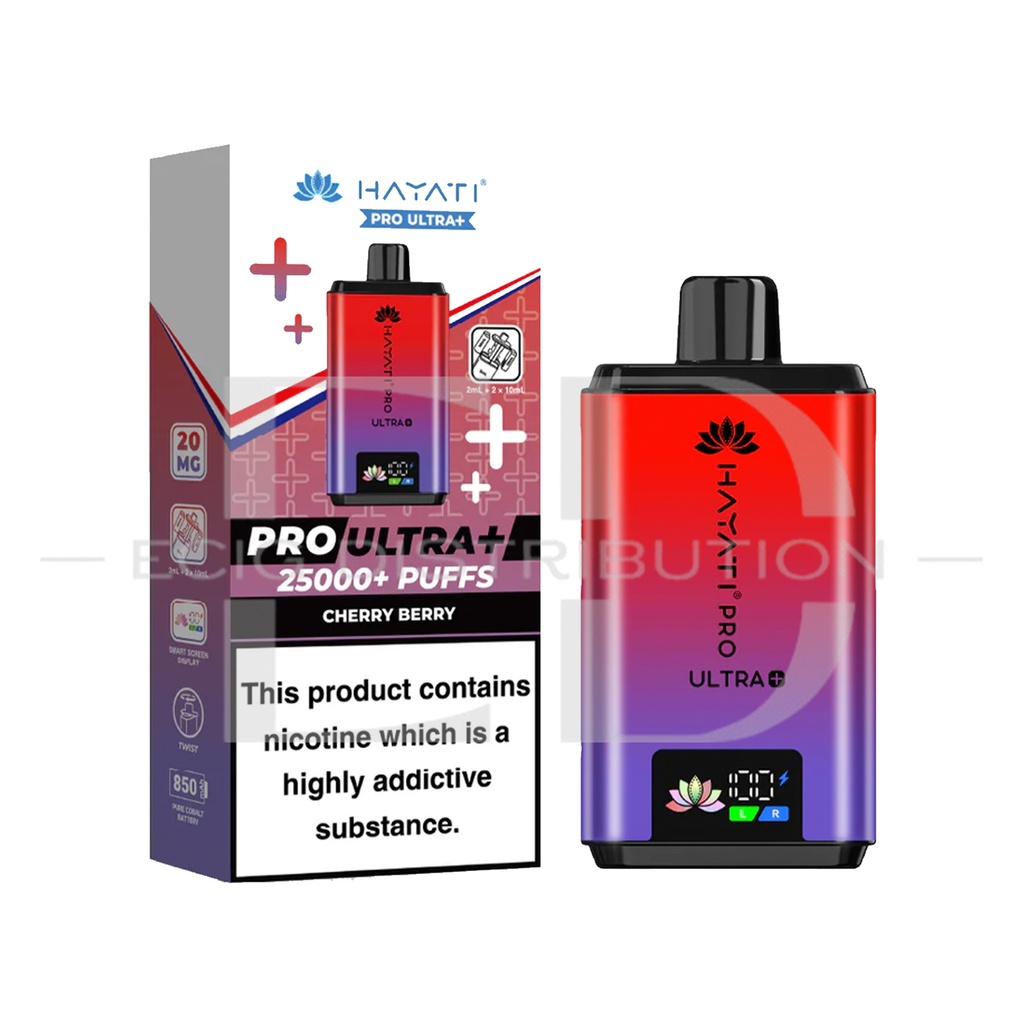 Hayati Pro Ultra+ Pod Kit - Cherry Berry 20MG