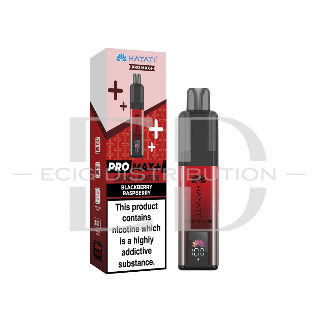 Hayati Pro Max+ Pod Kit - Blackberry Raspberry 20MG