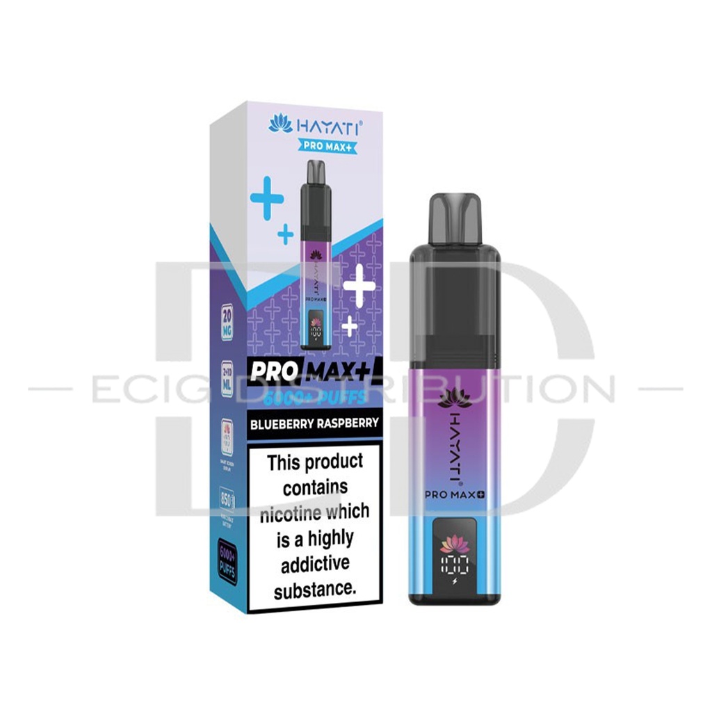 Hayati Pro Max+ Pod Kit - Blueberry Raspberry 20MG