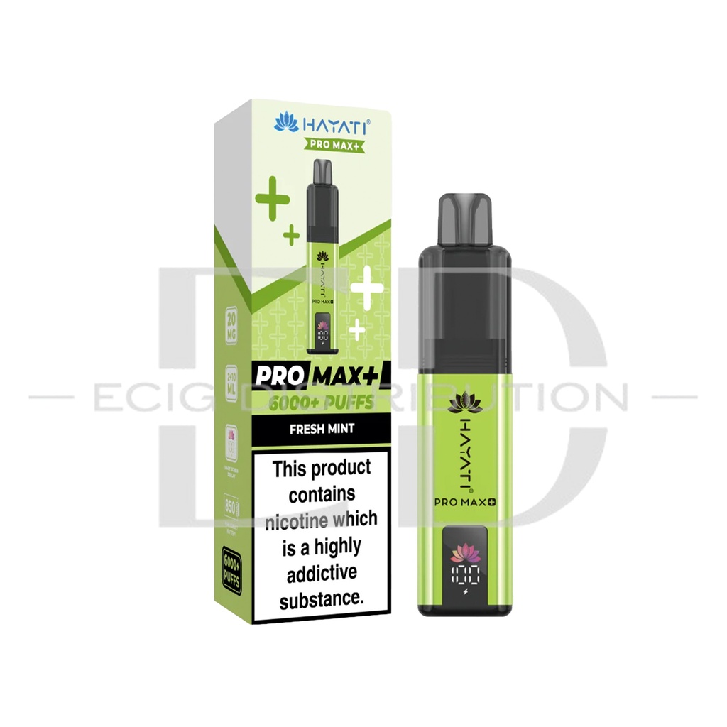 Hayati Pro Max+ Pod Kit - Fresh Mint 20MG