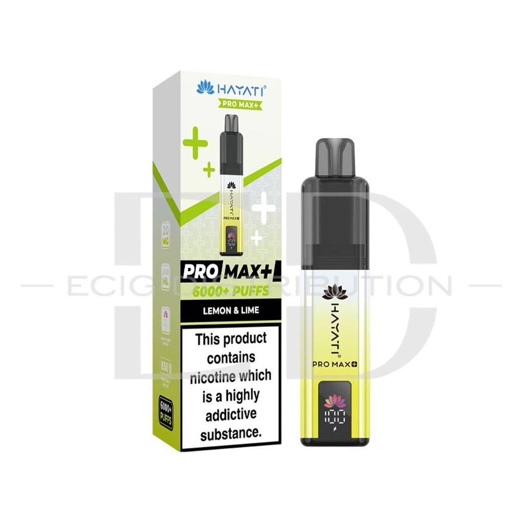 Hayati Pro Max+ Pod Kit - Lemon & Lime 20MG