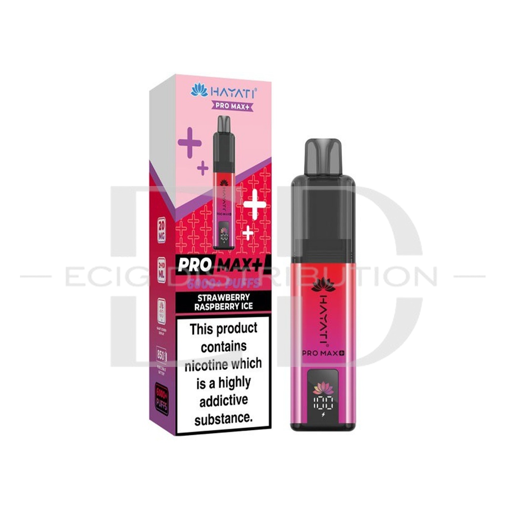 Hayati Pro Max+ Pod Kit - Strawberry Raspberry Ice 20MG