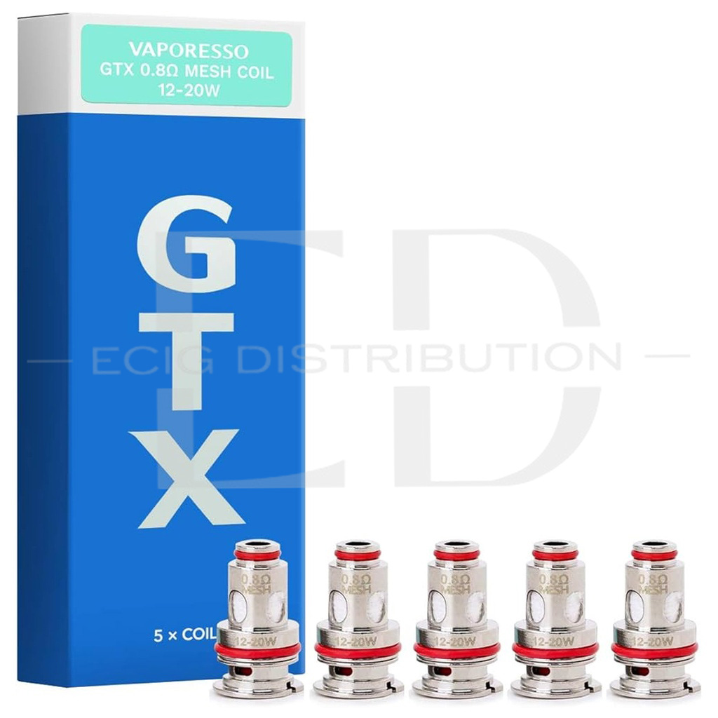 Vaporesso GTX Mesh Coil 5Pcs/Pack - 0.8 Ohm