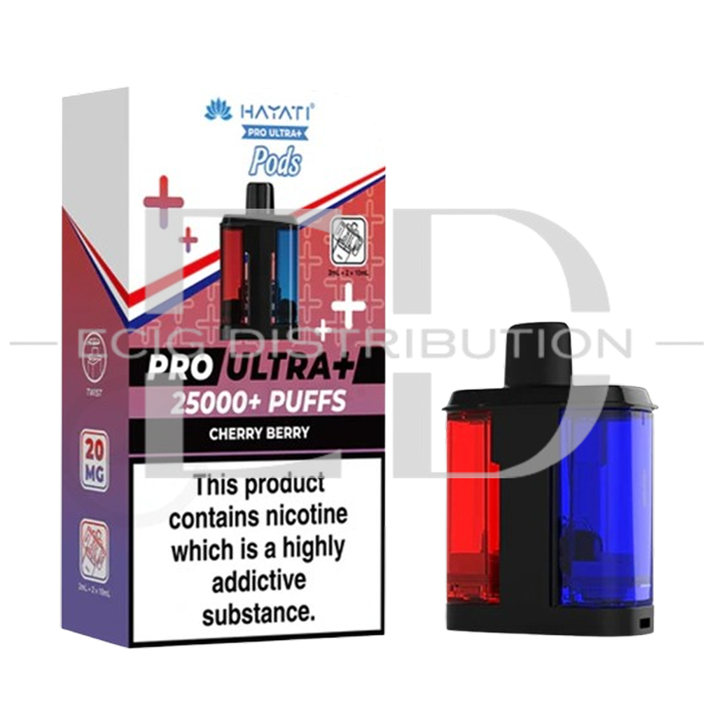 Hayati Pro Ultra+ Refillable Pod - Cherry Berry 20MG