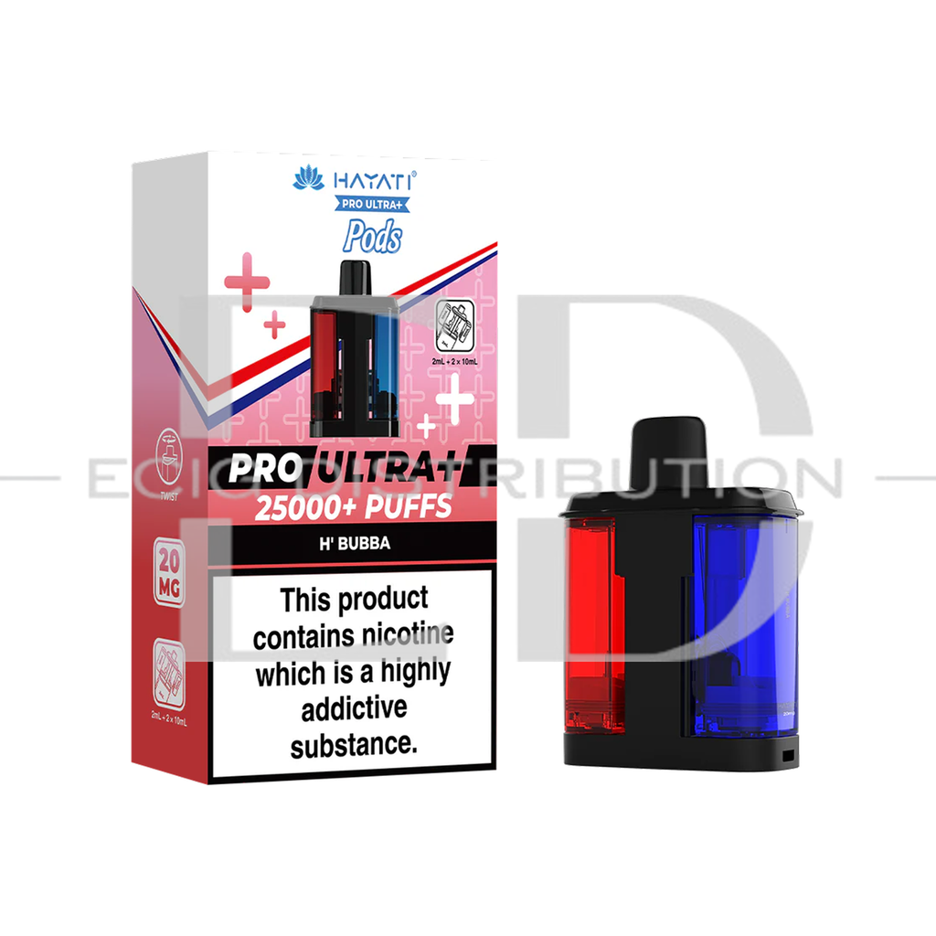 Hayati Pro Ultra+ Refillable Pod - H'Bubba 20MG