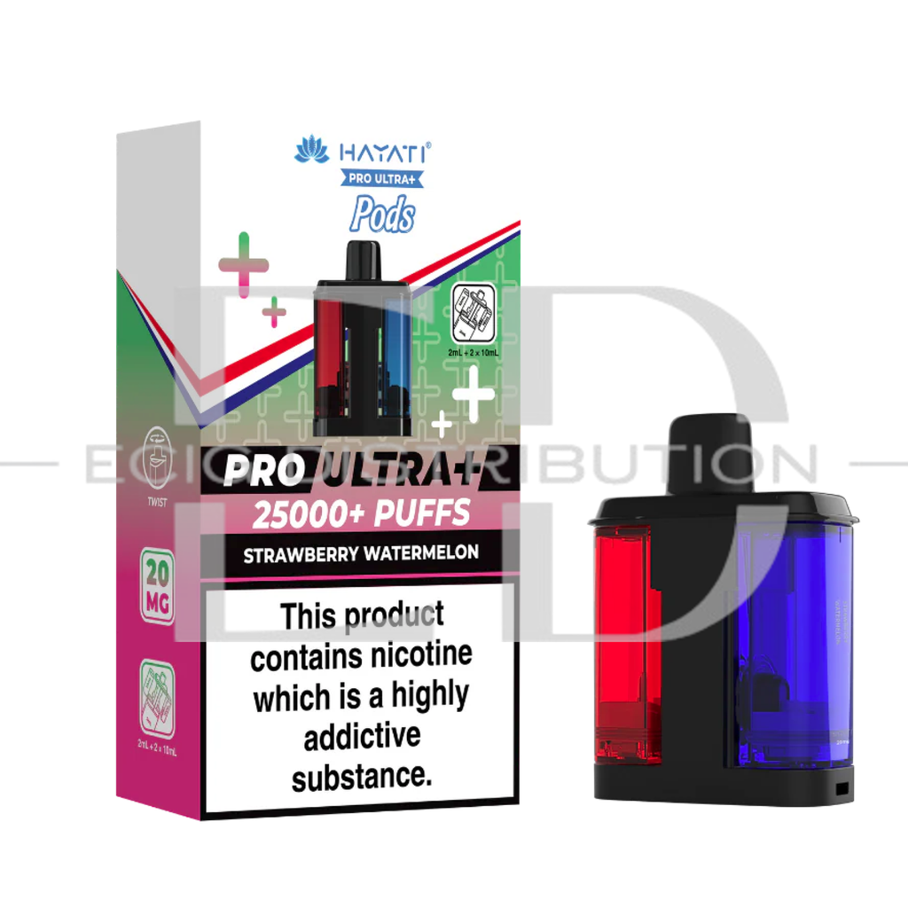 Hayati Pro Ultra+ Refillable Pod - Strawberry Watermelon 20MG