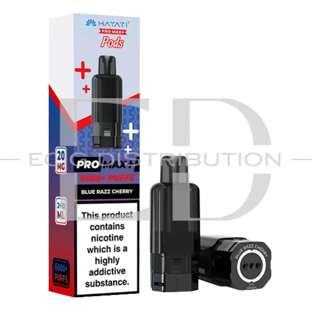 Hayati Pro Max+ Refillable Pod - Blue Razz Cherry 20MG